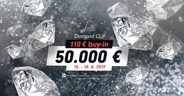 Grand Casino Aš: Diamond Cup se vrací s garancí €75,000