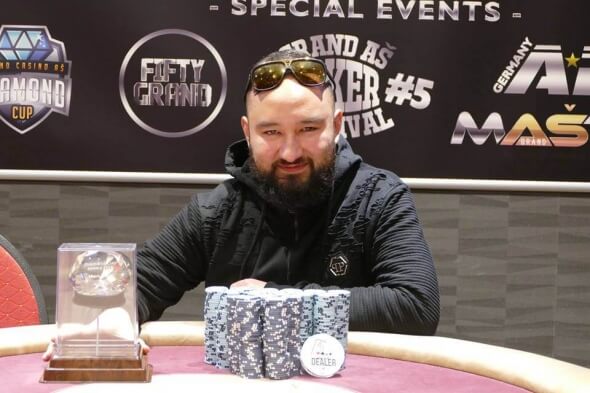 Šampion lednového Diamond Cupu Tareq Ahmad