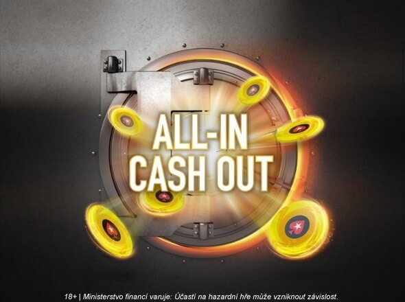 PokerStars - All-in Cash Out nasazen do ostrého provozu