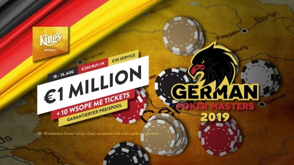 Další rekord v King's? German Poker Masters čeká 7 tisíc registrací