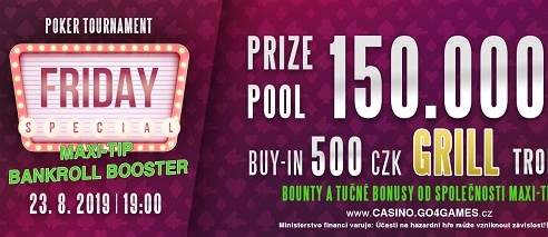 Hodolany: srpnový Maxi Tip Booster o 150 000 Kč