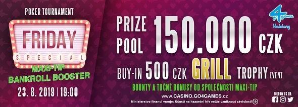 Hodolany: srpnový Maxi Tip Booster o 150 000 Kč