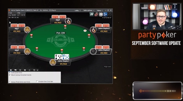 Herna partypoker přišla s celou řadou novinek, které jsou dostupné i v CZ klientu.