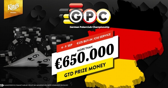German Pokerclub Championship o €500,000 GTD