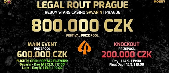 Polský speciál Legal Rout o 800 000 Kč v Rebuy Stars