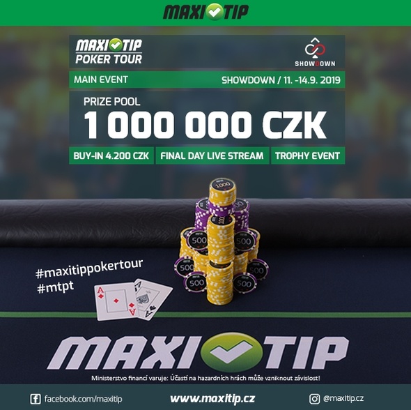 MaxiTip Poker Tour Showdown Milion