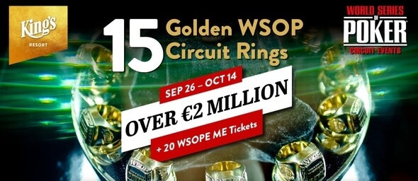 Nenechte si ujít velkou pokerovou akci a možnost získat zlatý WSOPC prsten!