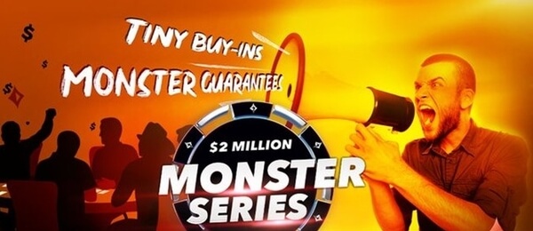 Mini Buy-iny, mega garance: partypoker Monster Series se vrací