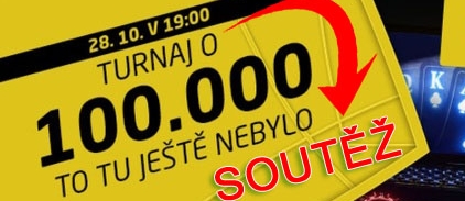 Soutěž o vstupenku do Synot Poker turnaje o 100 000 Kč