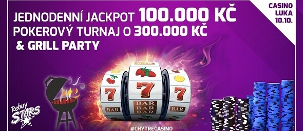 RS Luka: jedinečná Jackpot Night s turnajem o 300 000 Kč