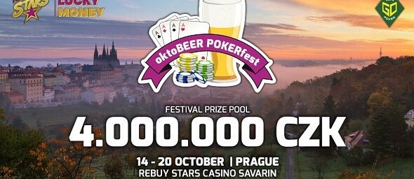 Lahodný Oktobeer Pokerfest s turnaji o 4 000 000 Kč