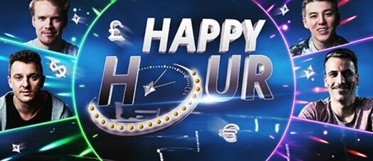 Herna partypoker opět přichází s lákavou akcí Happy Hour, ve které můžete získat dvojnásobek cashback bodů!