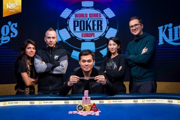 James Chen vyhrává náramek ve €250,000 Super High Rolleru WSOPE