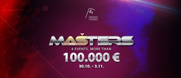 Grand Aš Masters se vrací s garancí €100,000