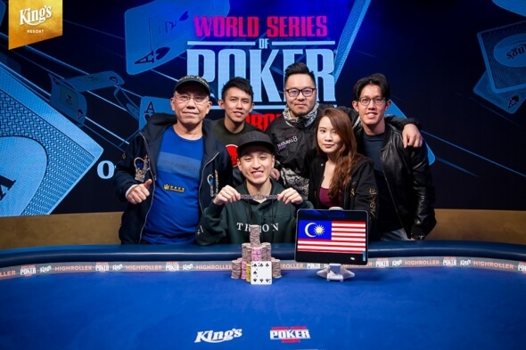 Chin Wei Lim vítězí ve €100,000 Diamond High Rolleru WSOP Europe