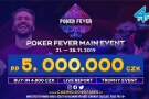 Main Event podzimního Poker Fever festivalu nabízí garanci 5 000 000 Kč