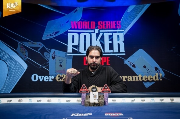 Alexandros Kolonias je šampionem Main Eventu WSOP Europe 2019