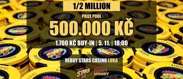 Přijďte v úterý na Luka zabojovat o 500 000 Kč
