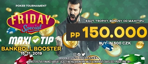Hodolany: listopadový Maxi Tip Booster o 150 000 Kč