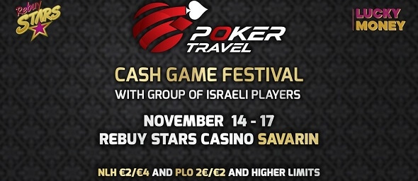 Listopadová Poker Travel v Savarinu se zástupem Izraelců