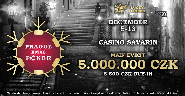 Savarin: Vánoce o více než 5 000 000 Kč nadělí Prague Xmas Poker
