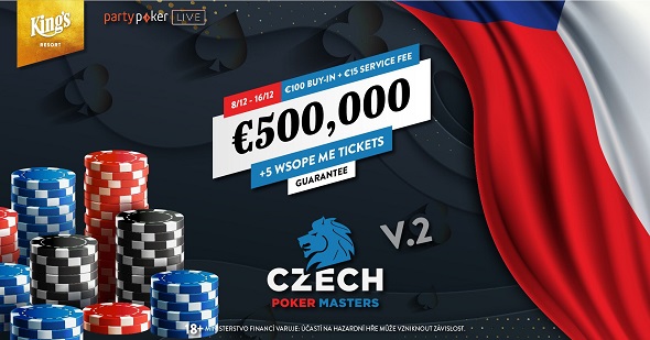 Extralevné Czech Poker Masters přiváží našlapaných €551,750
