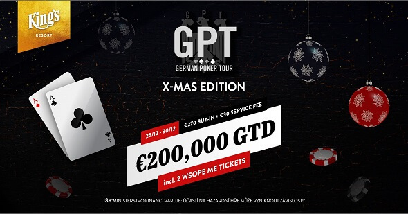 Vánoční zastávka GPT zve na rovných €200,000