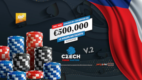 Czech Poker Masters o €551,750 je tady