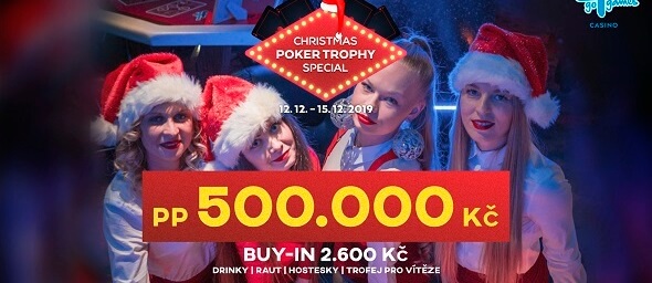 G4G Děčín: Christmas Poker Trophy o 500 000 Kč