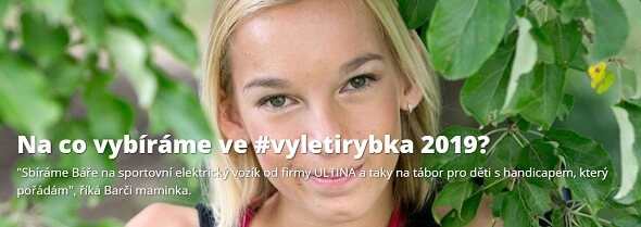Charitativní projekt vyletirybka 2019