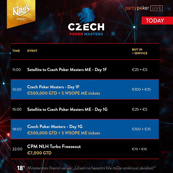 Čtvrteční program v King's