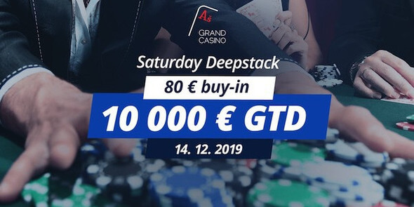 Saturday Deepstack o €10,000 GTD