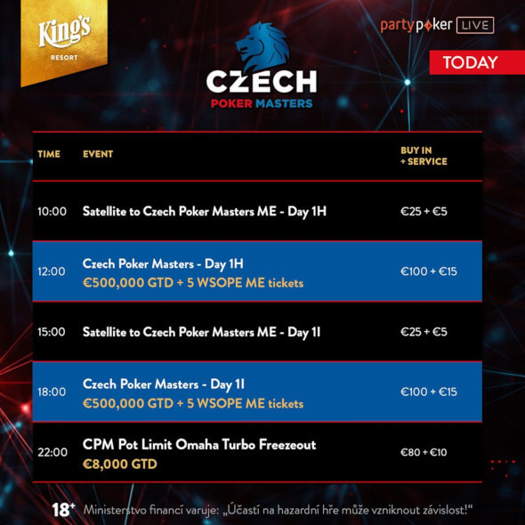 Páteční program v King's