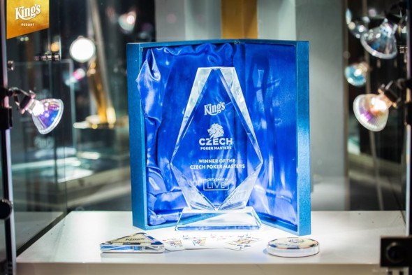 Trofej pro vítěze Czech Poker Masters