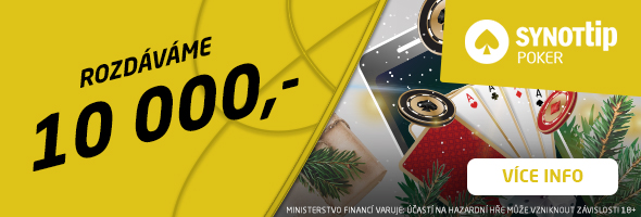 Vyzvedněte si heslo do freerollu o 10,000,- na herně SYNOT TIP Poker!