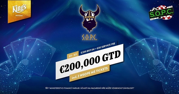 Severský S.O.C.P. o €200,000 zahají novou turnajovou sezónu v King's