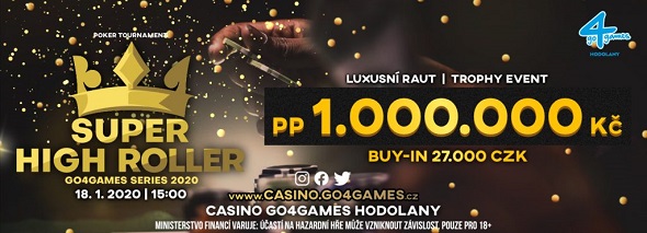 Hlavní atrakcí je našlapaný Super High Roller o luxusní 1 000 000 Kč