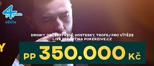 Děčínský January Poker Trophy Special čelí obrovskému doplatku