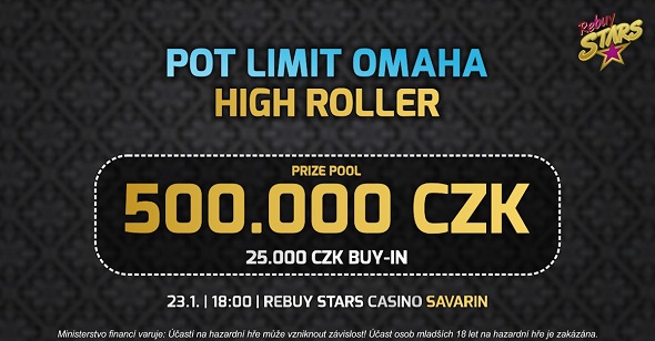 Druhý High Roller speciál zve na Omahu o 500 000 Kč