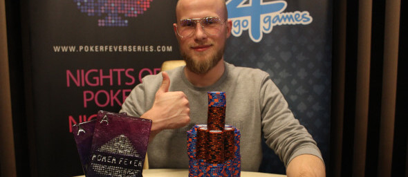 Sebastian Renke vítězí v lednovém Poker Fever Cupu