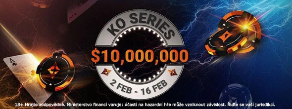 KO Series s garancí $10 milionů již tuto neděli na partypokeru!
