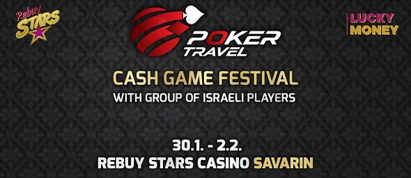 Lednová Cash Game Poker Travel s vyššími limity a Izraelci