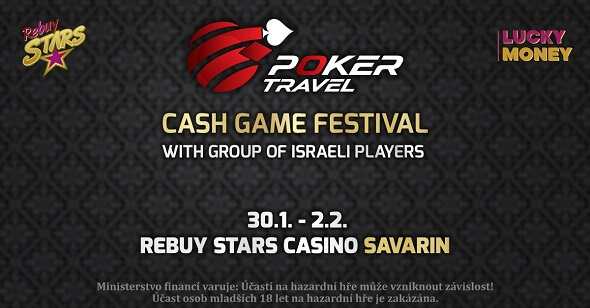 Lednová Cash Game Poker Travel s vyššími limity a Izraelci