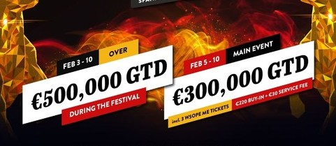 Spanish Poker Festival s garancí €500,000 startuje v King's Resort!
