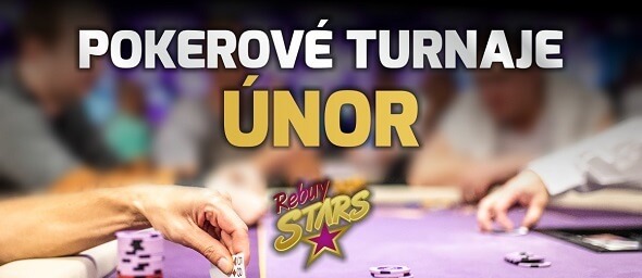 Únorové turnaje v Rebuy Stars lákají na 10 000 000 Kč
