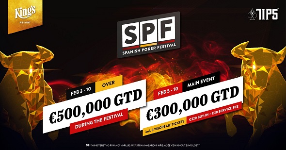 Španělský pokerový festival zahájí měsíc s odměnami přes €500,000