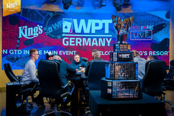 Live stream: Druhý hrací den Main Eventu WPT Germany