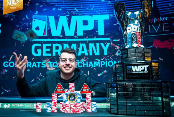 Christopher Puetz vítězí v rozvadovské World Poker Tour