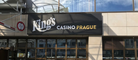 Z Casina Atrium v Hiltonu je King's Casino Prague