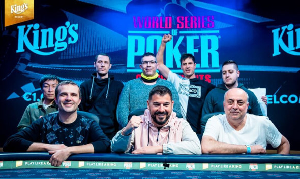 Ondra Már (vlevo nahoře) si zahrál na finalu WSOPC Bounty Freezoutu